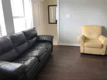 Downstairs room/private bathroom