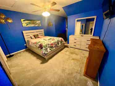 Furnished Bedroom available.
