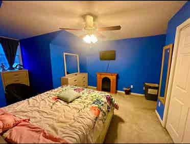 Furnished Bedroom available.