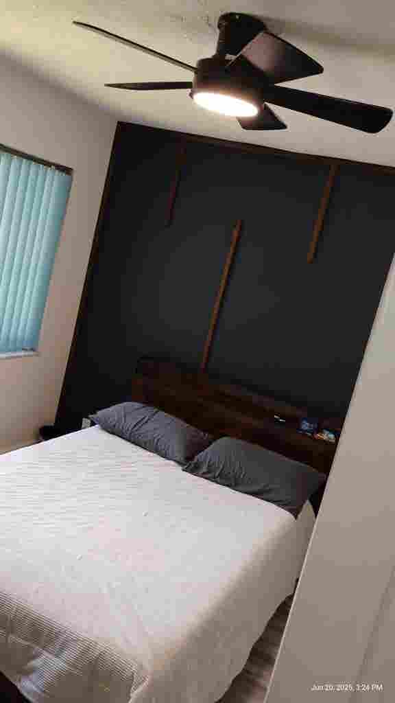 Furnished Bedroom & Shared Bathroom