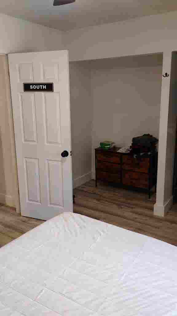 Furnished Bedroom & Shared Bathroom