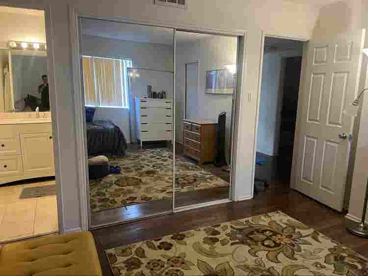 Bedroom with private full bathroom