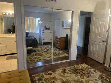 Bedroom with private full bathroom