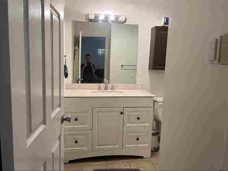 Bedroom with private full bathroom