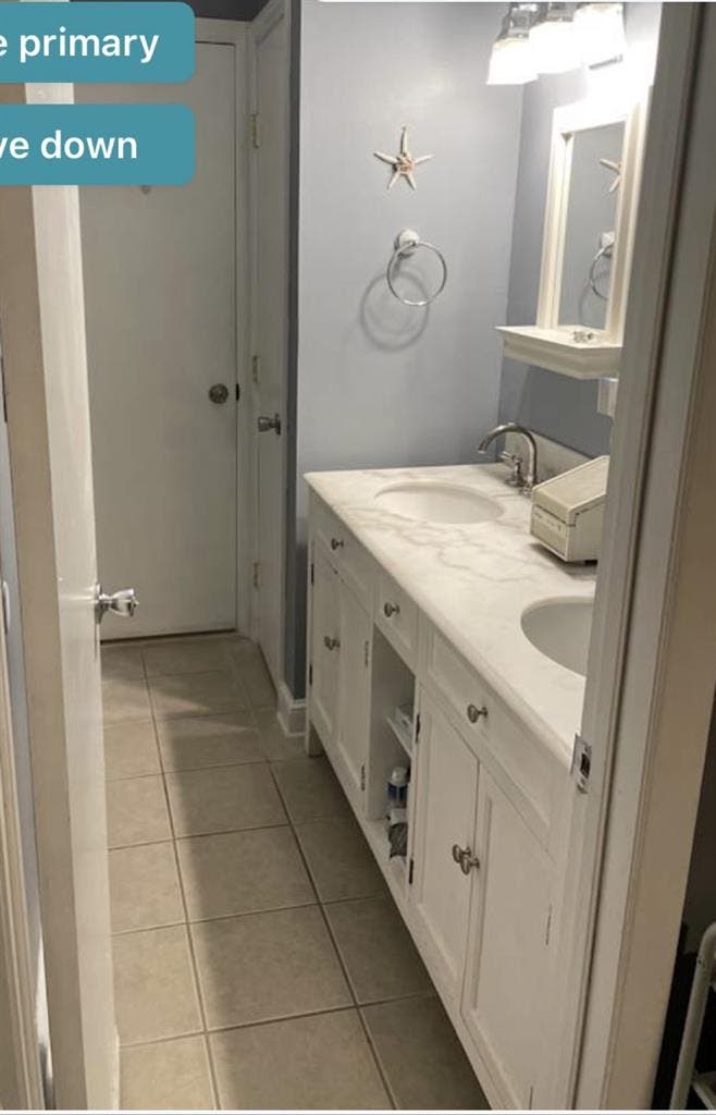 bdrm 
for rent in quiet condo.