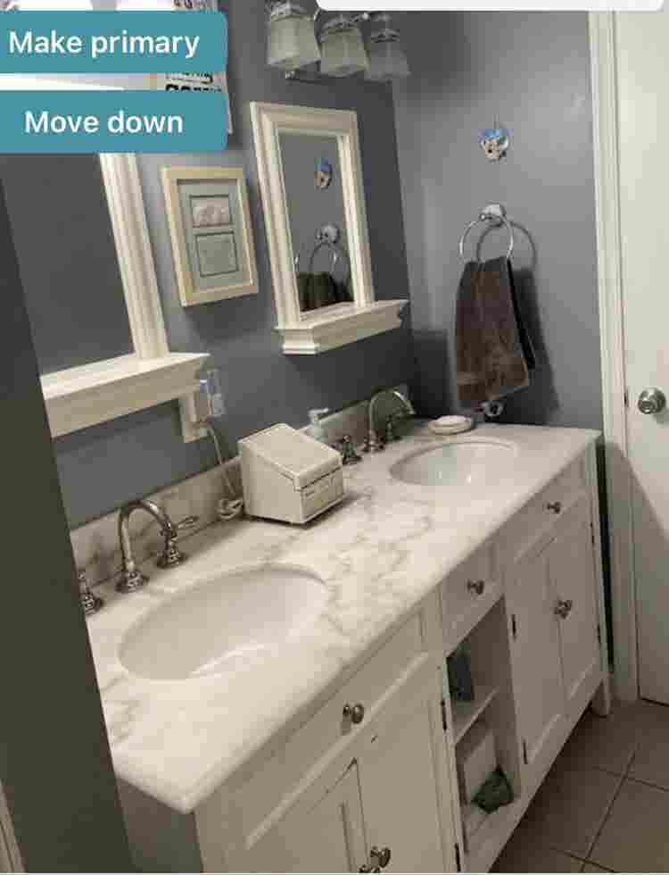 bdrm 
for rent in quiet condo.