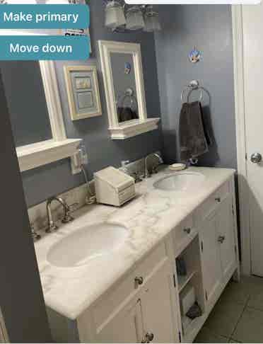bdrm for rent in quiet condo.