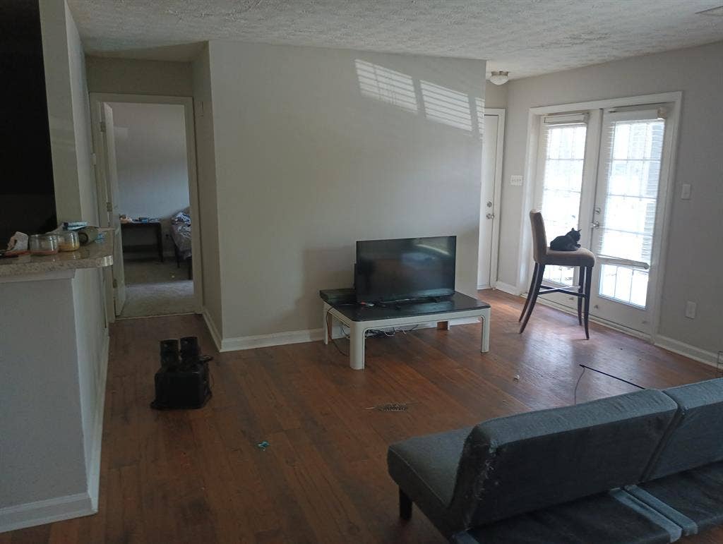Master bedroom on the north side.