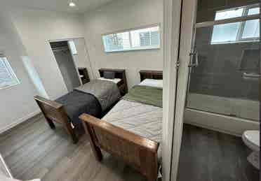 Male Shared room with private bath