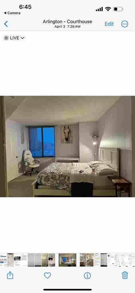 Master room with private bathroom