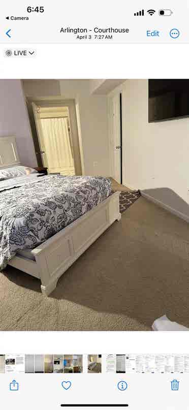 Master room with private bathroom
