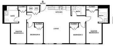 Private 1bd/ba for Summer! DEAL!!!
