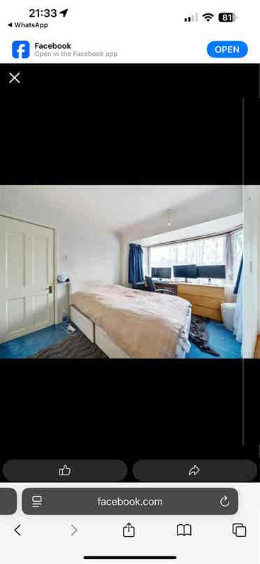 Double room available