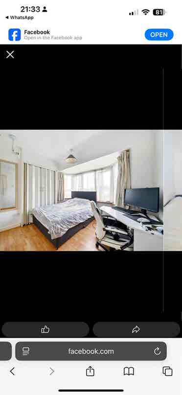 Double room available