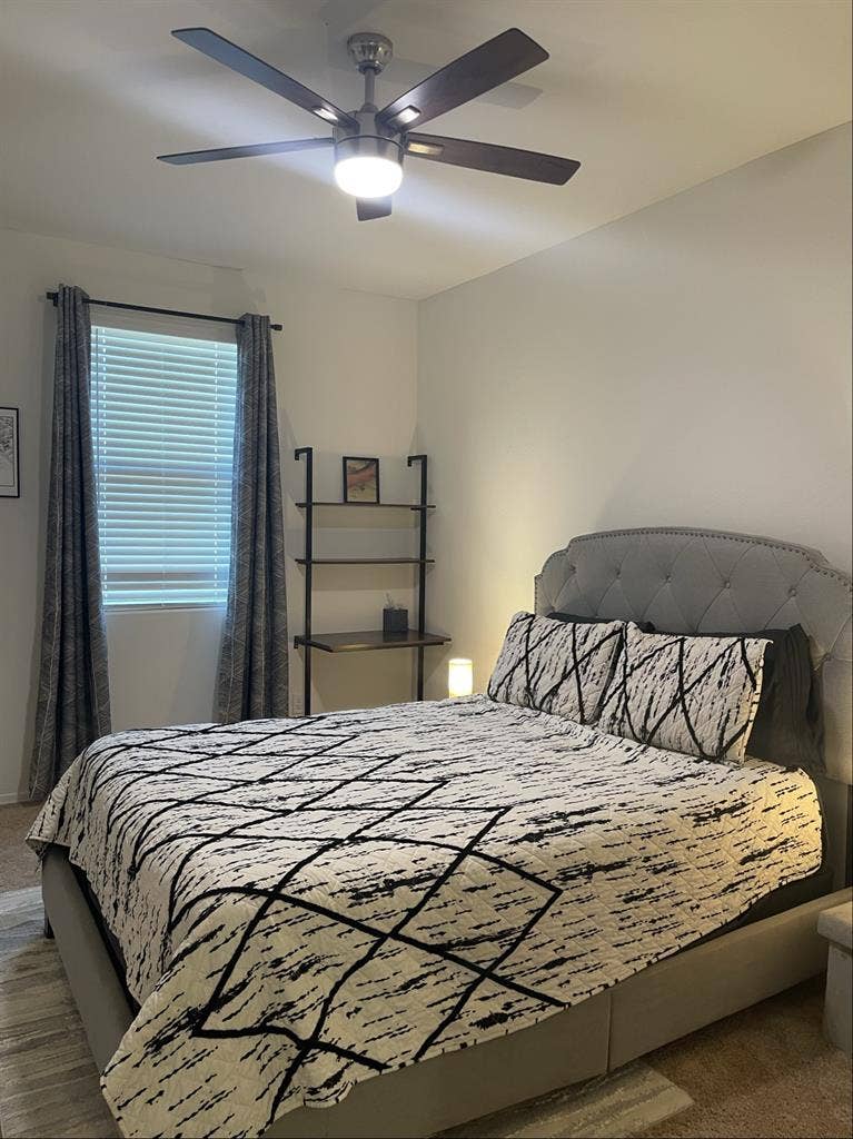Furnished room for rent.