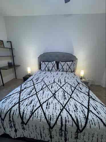 Furnished room for rent.