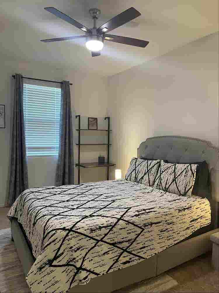 Furnished room for rent.
