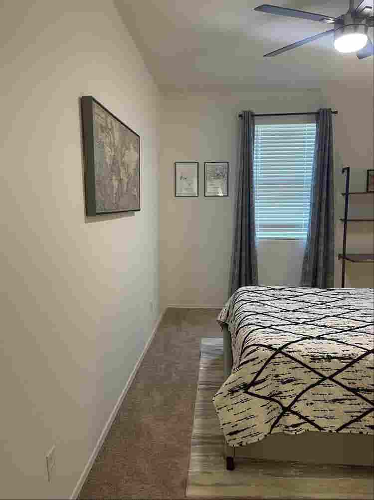 Furnished room for rent.