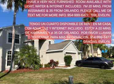 Furnished Beautiful Rm Avail Immedi