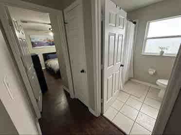 Bedroom with private bathroom