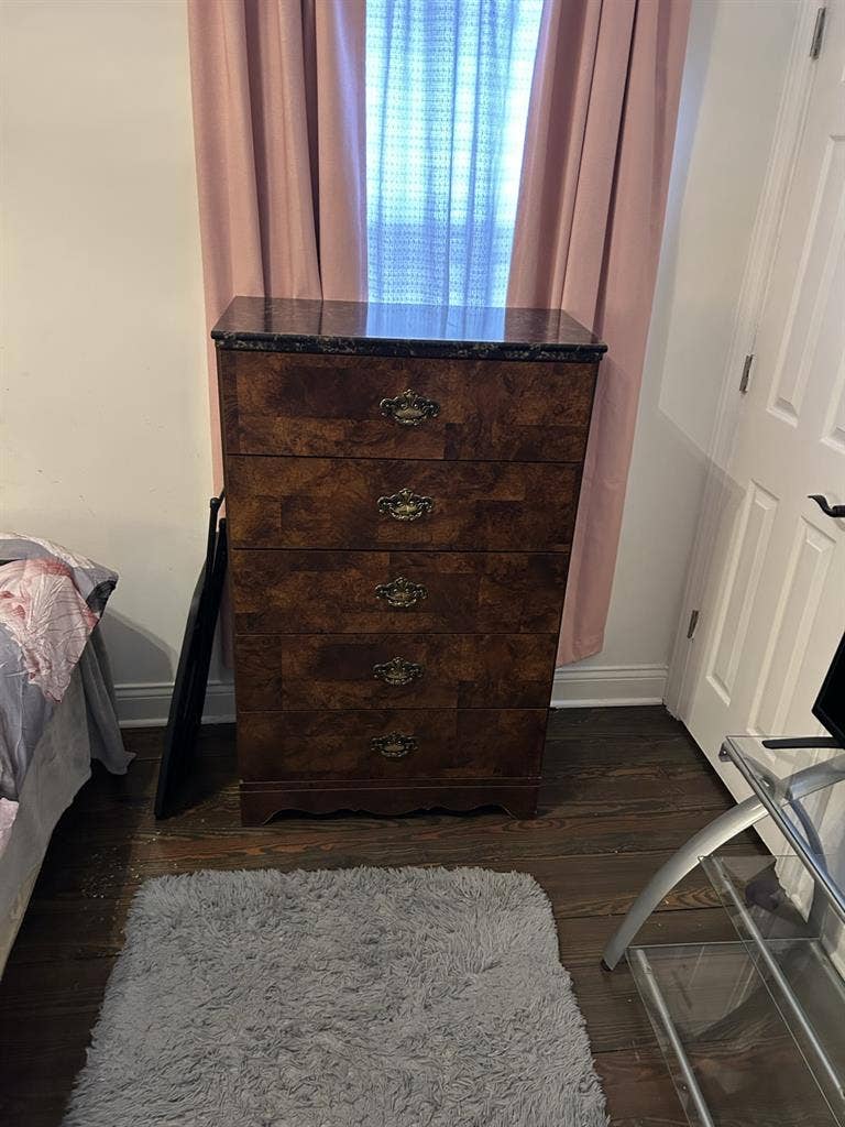 One bedroom furnished