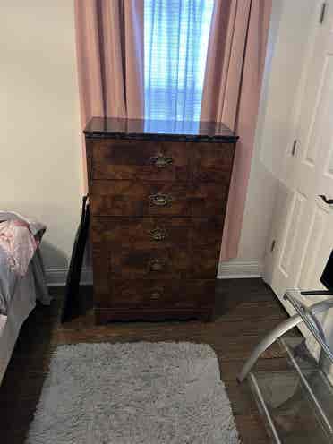 One bedroom furnished