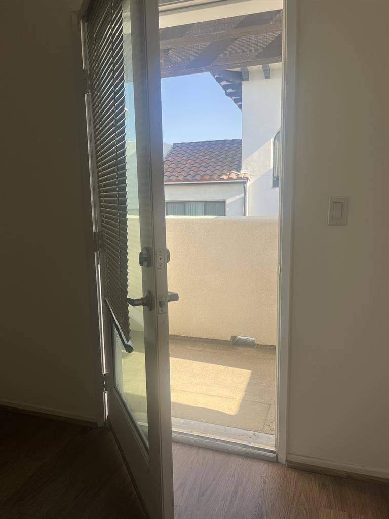 Room with private bathroom, balcony