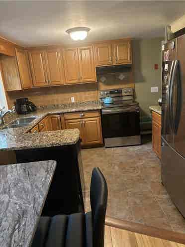 Private Upstairs rooms and house