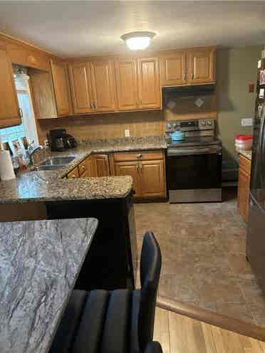 Private Upstairs rooms and house