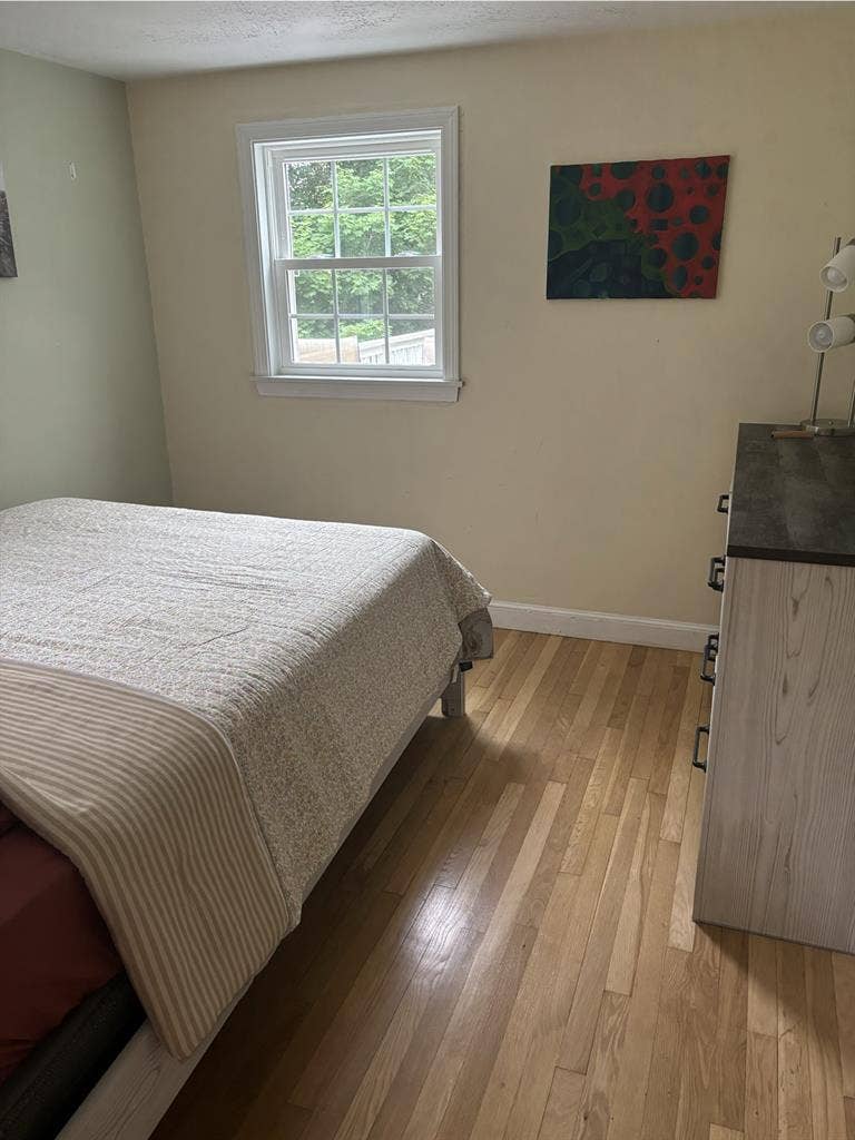 Private Upstairs rooms and house