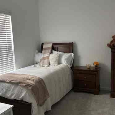 New house. New room. New starts
