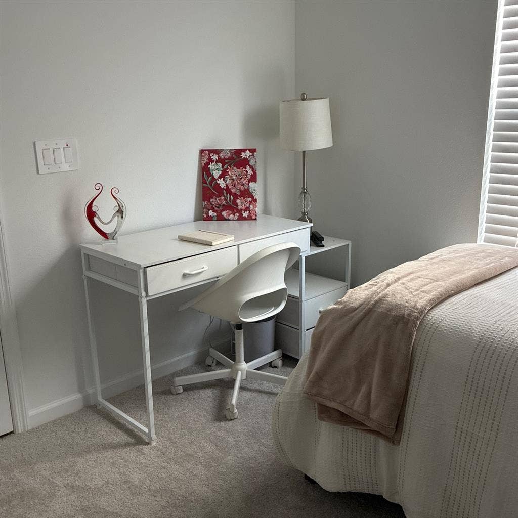 New house. New room. New starts