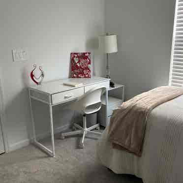 New house. New room. New starts