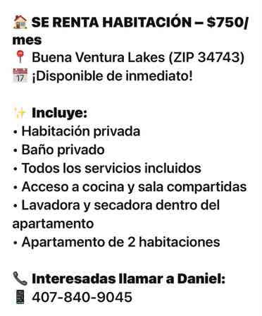 Room For Rent