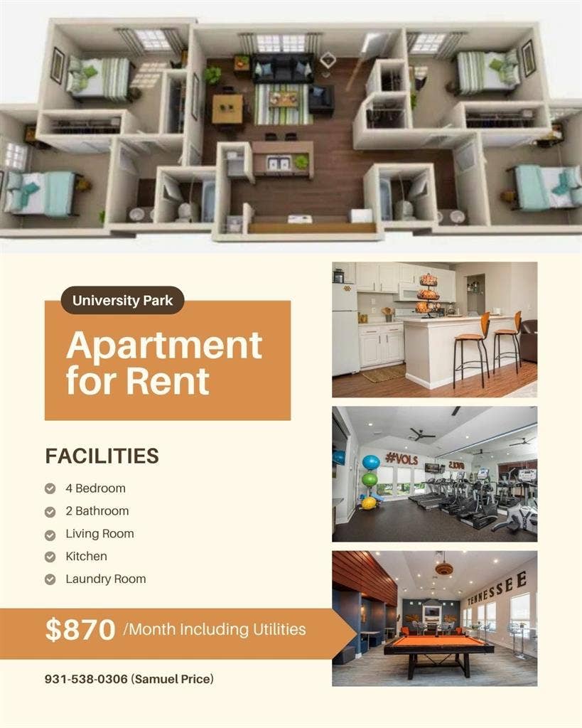 Apartment for relet