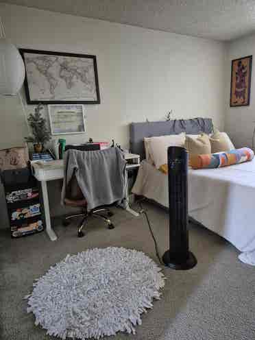 Unfurnished Room Available Aug. 1st