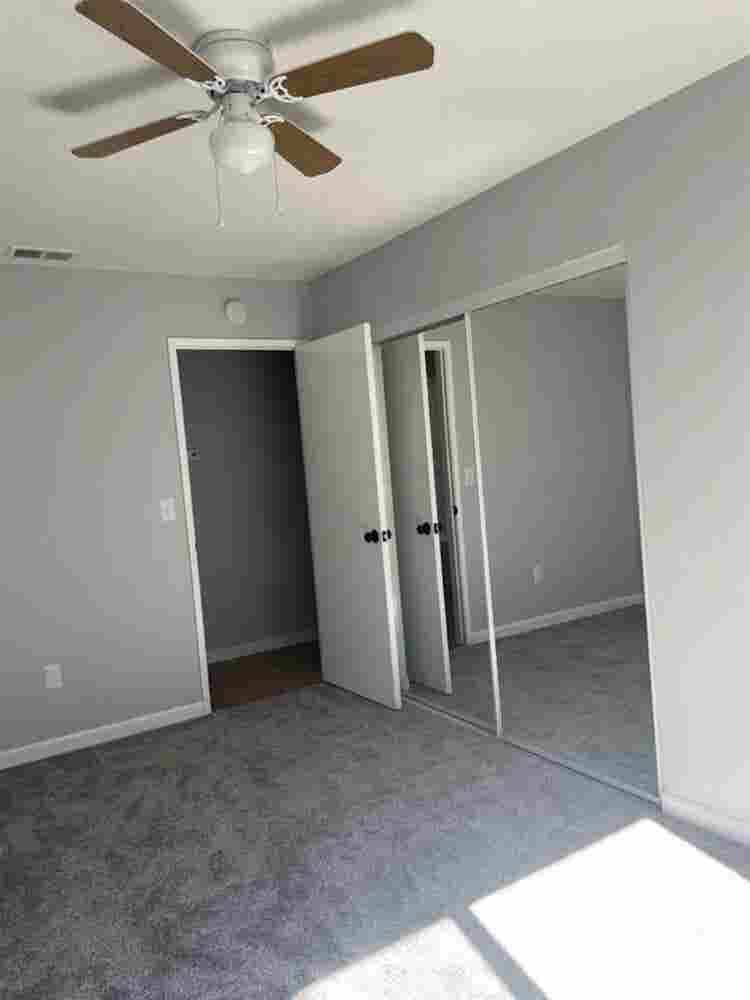 Spacious private room in a house.