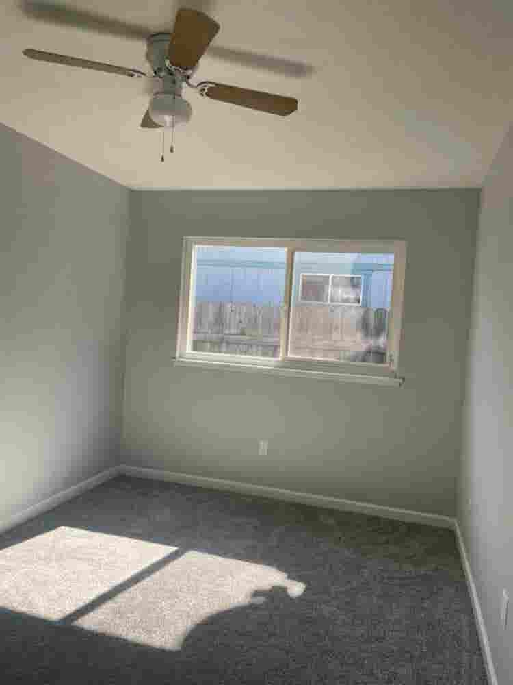 Spacious private room in a house.