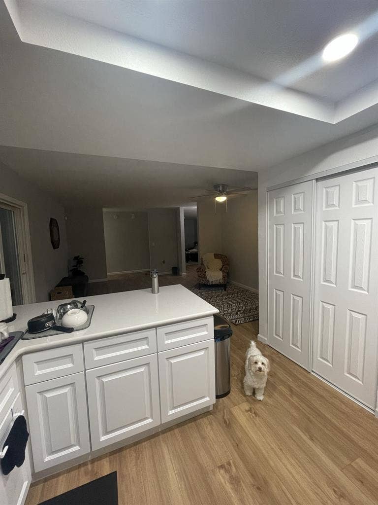 Spacious private room in a house.