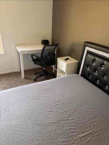 Clean furnished good size room 
