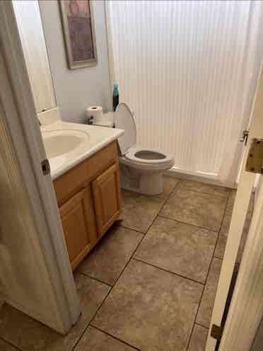 Clean furnished good size room 
