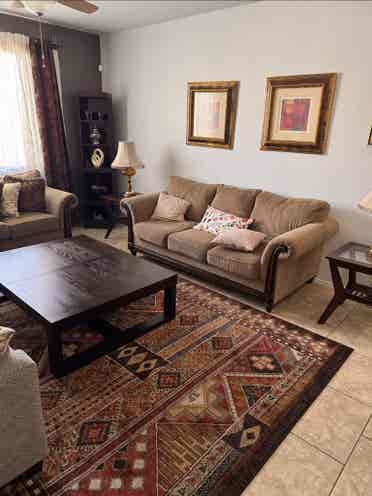 Clean furnished good size room 
