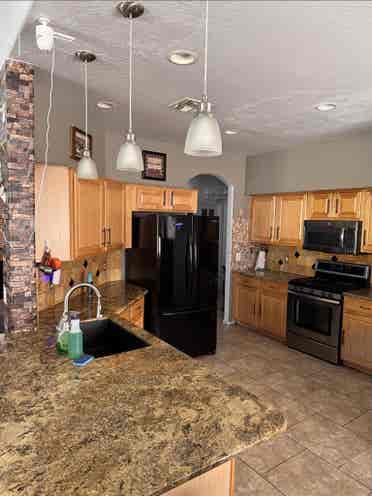 Clean furnished good size room 
