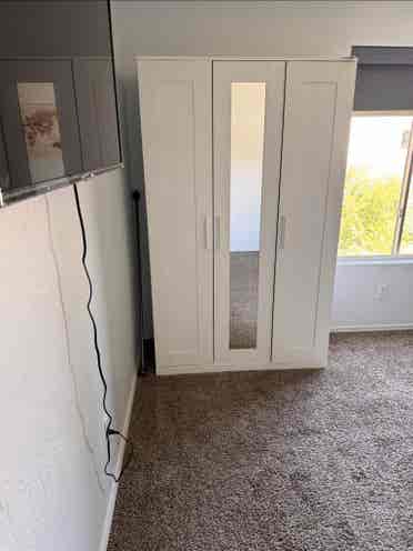 Clean furnished good size room 
