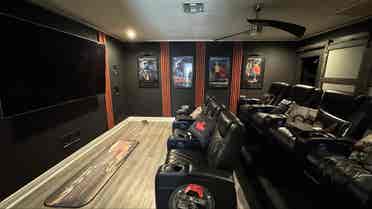 Home with pool, gym & movie theater