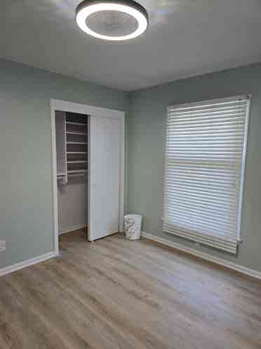 A private room with a private bath