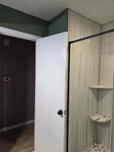 A private room with a private bath