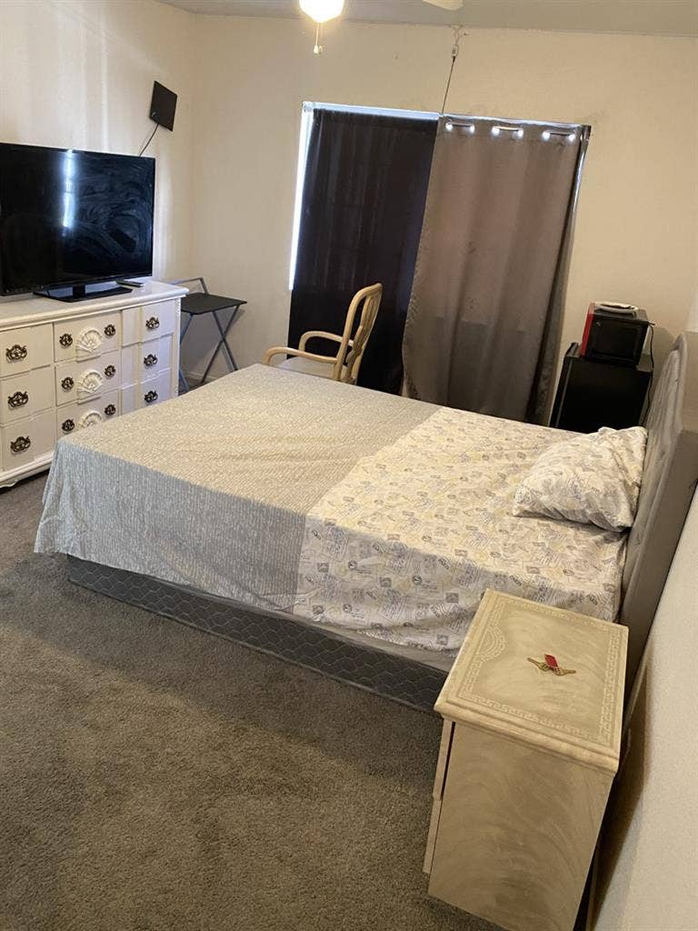 Room and private bathroom