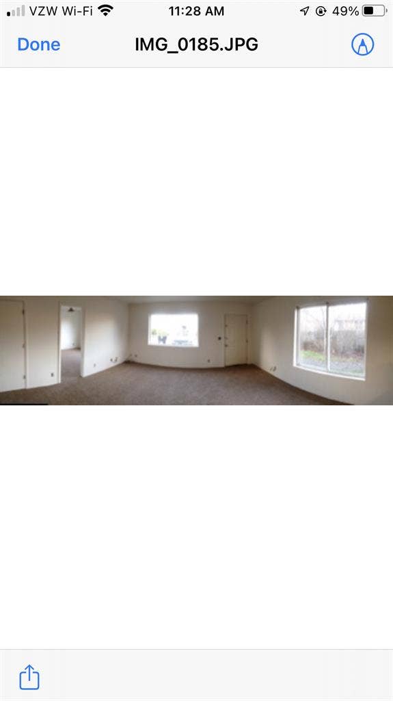 Spacious full bath
