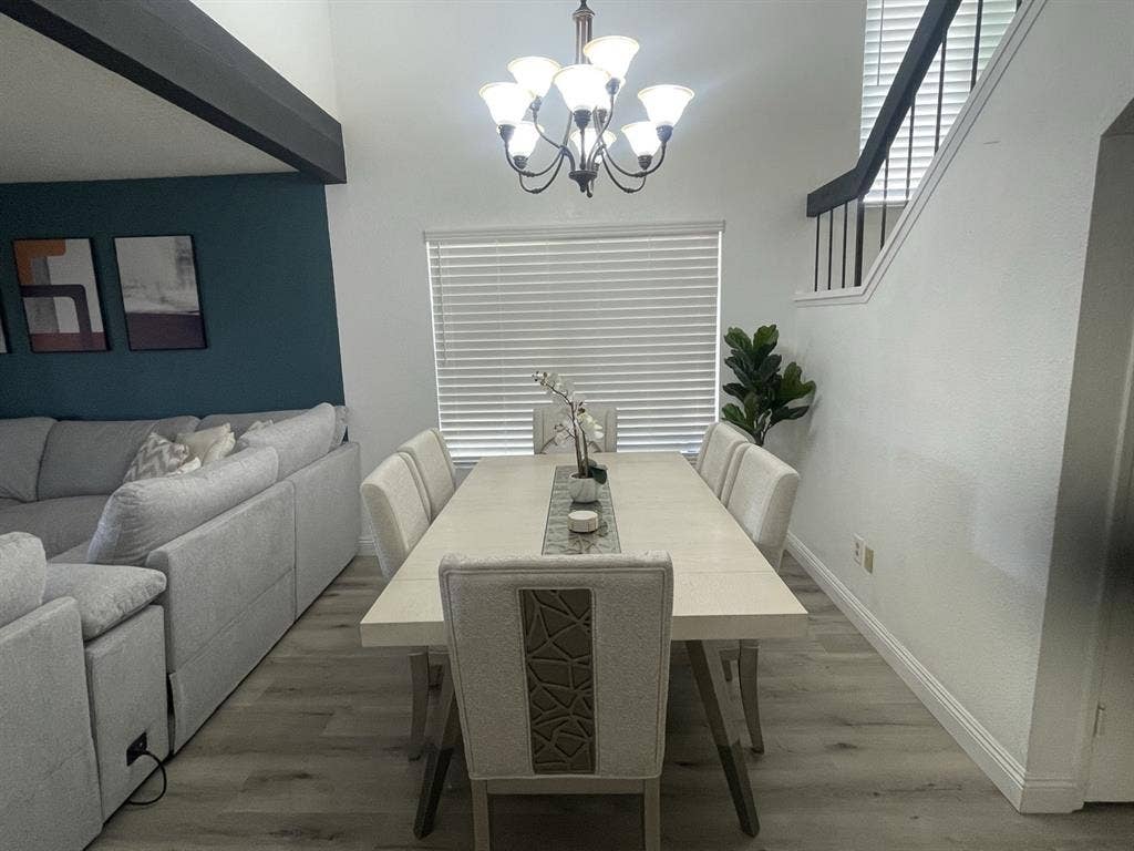 1 bedroom with semi private bath